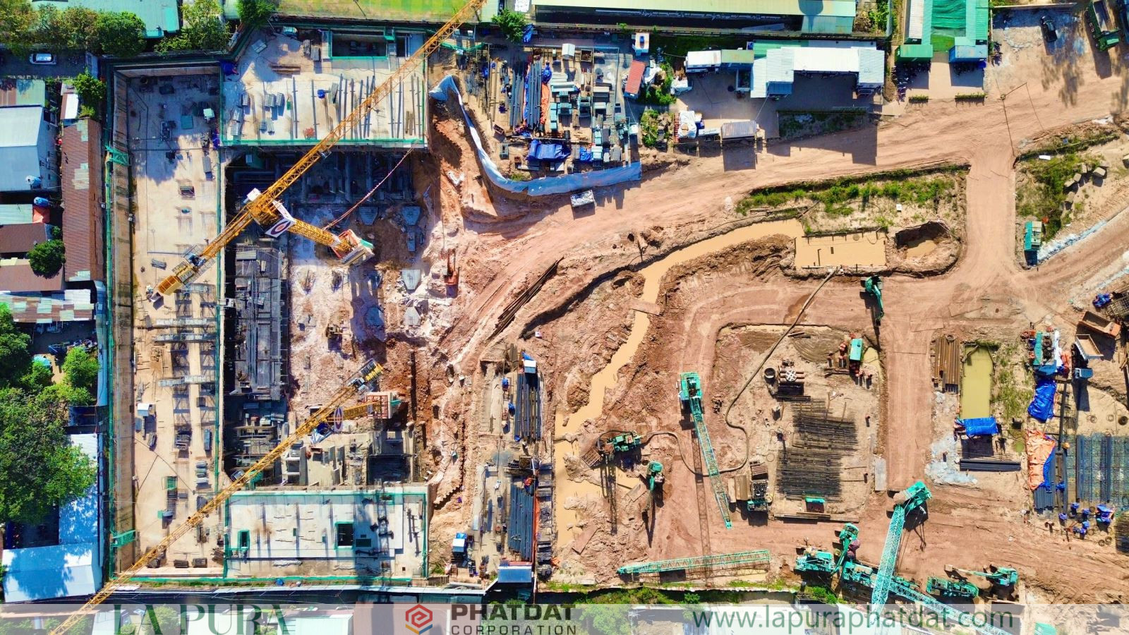 LaPura Thuận An Phát Đạt tiến độ thi công