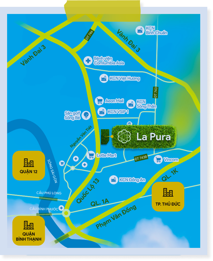 Map La Pura